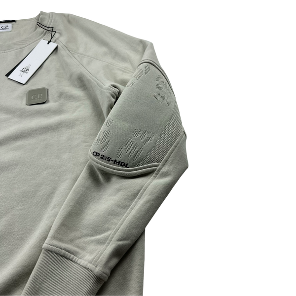 CP Company Metropolis Cream Crewneck Sweatshirt - XL