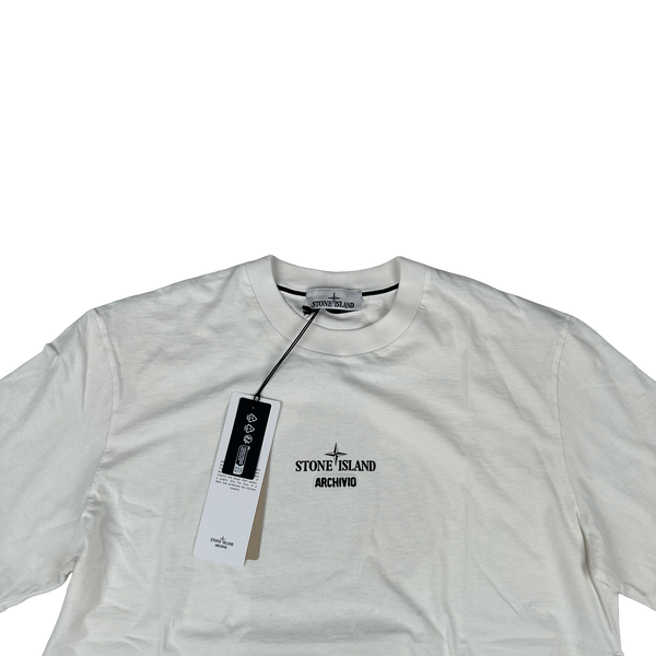 Stone Island 2025 Formula Steel Archivo Short Sleeve T Shirt - Medium