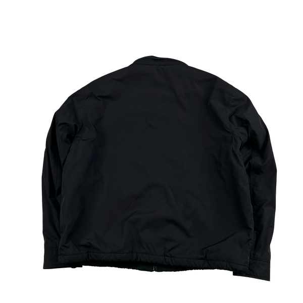 Ralph Lauren Black Cotton Fleece Lined Jacket - XL