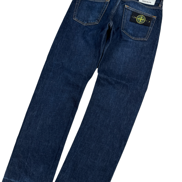 Stone Island 2017 Slim Fit Dark Denim Jeans - 30"