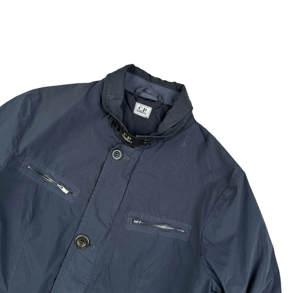 CP Company Navy Multi Pocket Field Jacket - Large