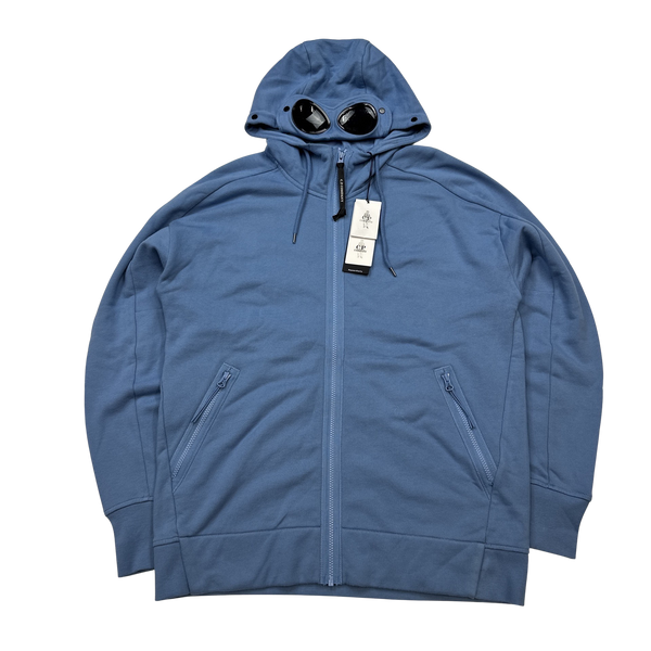 CP Company Blue Goggle Hoodie - XL