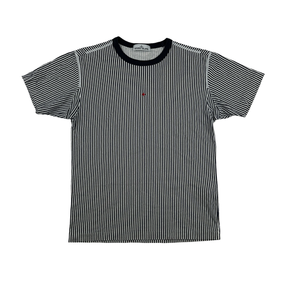 Stone Island 2019 Striped Marina T Shirt - Medium
