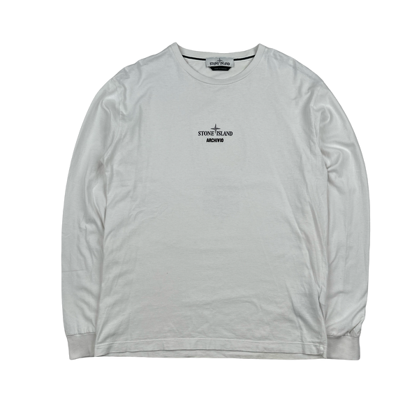 Stone Island 2019 Jock-23 Archivo Long Sleeve T Shirt - Medium