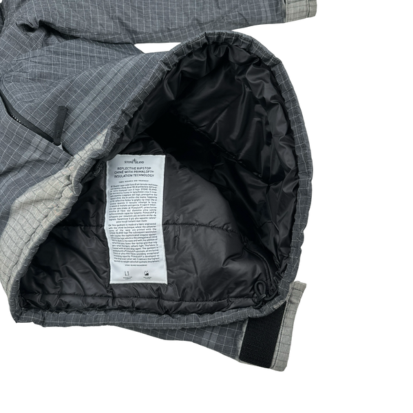 Stone Island 2020 Reflective Ripstop Chine Primaloft Jacket - Small