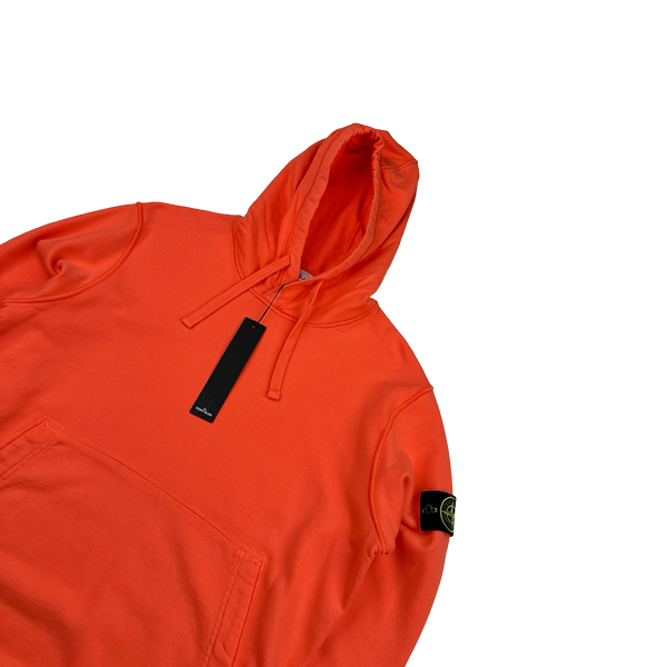 Stone Island Coral Pullover Hoodie - Large