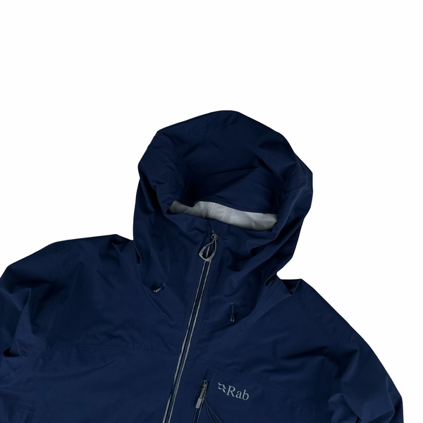 RAB Navy Zipped Pertex Firewall Jacket - XXL