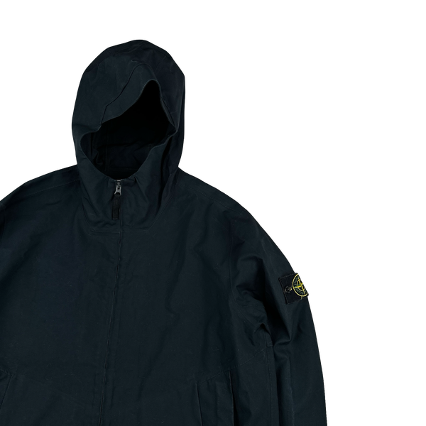 Stone Island 2015 Navy 3L Performance Cotton Jacket - XXL