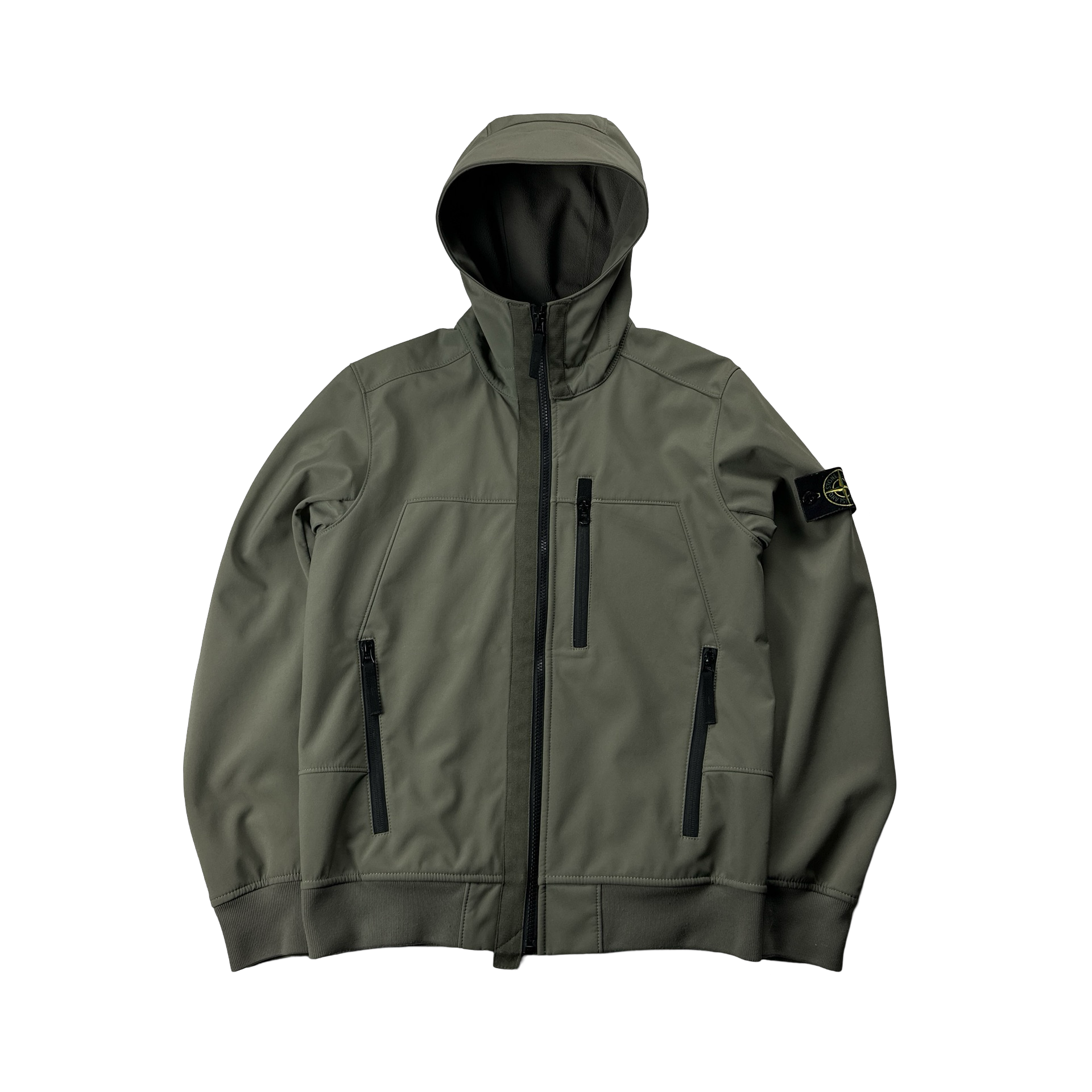 Stone Island 2018 Soft Shell R Khaki Jacket Small – Mat's Island