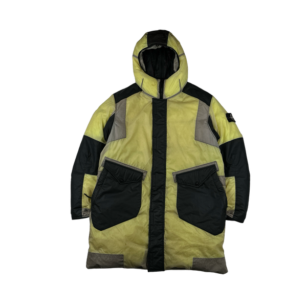 Stone Island 2016 Resin-T Shell Down Puffer Ice Jacket - Medium
