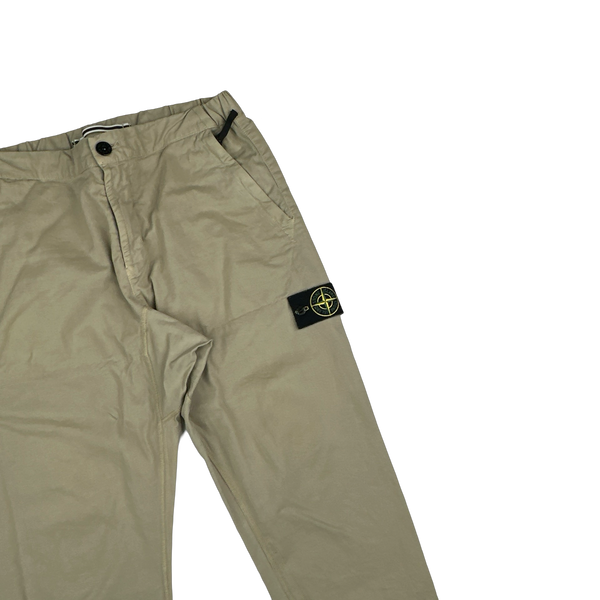 Stone Island 2018 Beige RE T Cargo Trousers - Medium