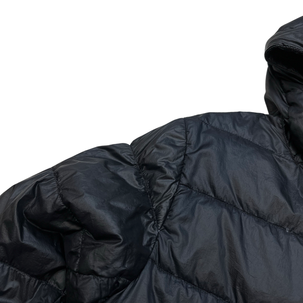 Stone Island Navy Garment Dyed Puffer Jacket - Small