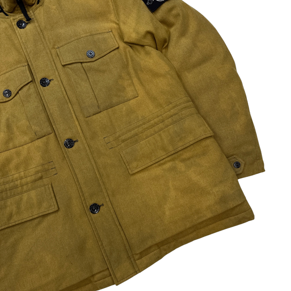 Stone Island 2014 Ice Wool Blend Down Jacket - XL