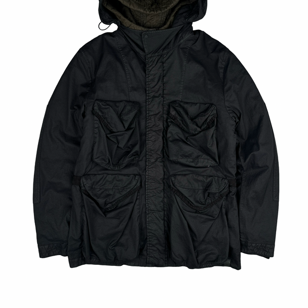 Nemen Nylon Padded Multi Pocket Lined Jacket - Large