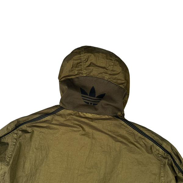 CP Company x Adidas  Khaki Explorer Chrome Goggle Jacket - XL