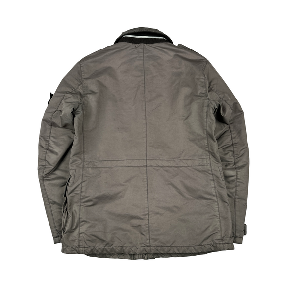 Stone Island Dark Beige David TC Military Jacket - Medium