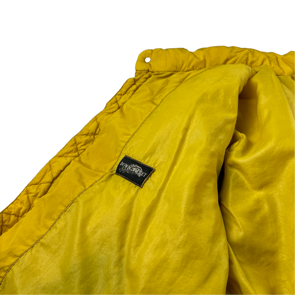 CP Company Vintage Yellow Down Puffer Jacket - XL