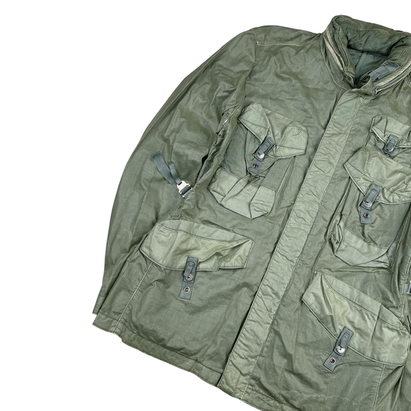 Stone Island 2009 Pale Green Multipocket Raso Jacket - Large