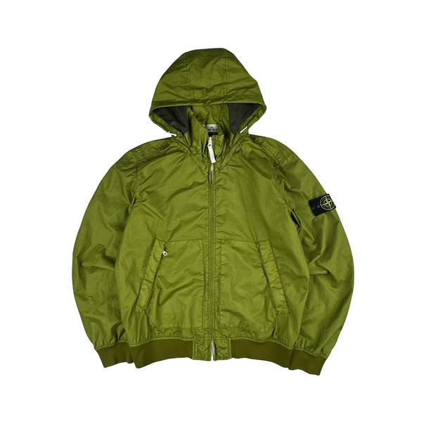 Stone Island 2015 Green Membrana 3L TC Lightweight Jacket - Medium