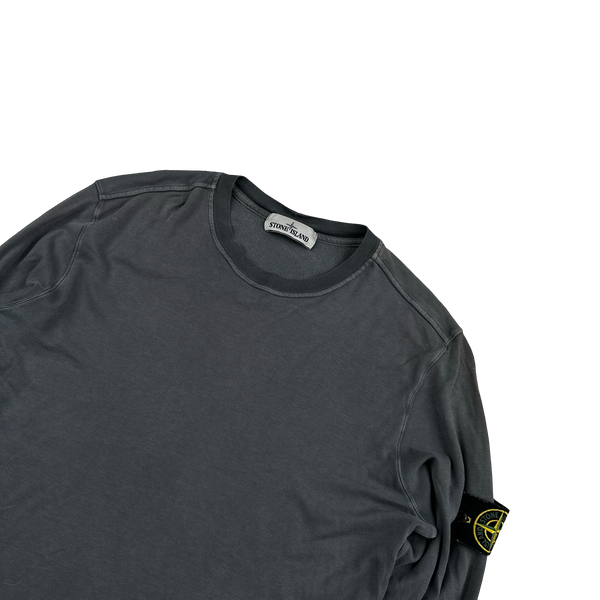 Stone Island 2014 Grey Longsleeve T-Shirt - Medium