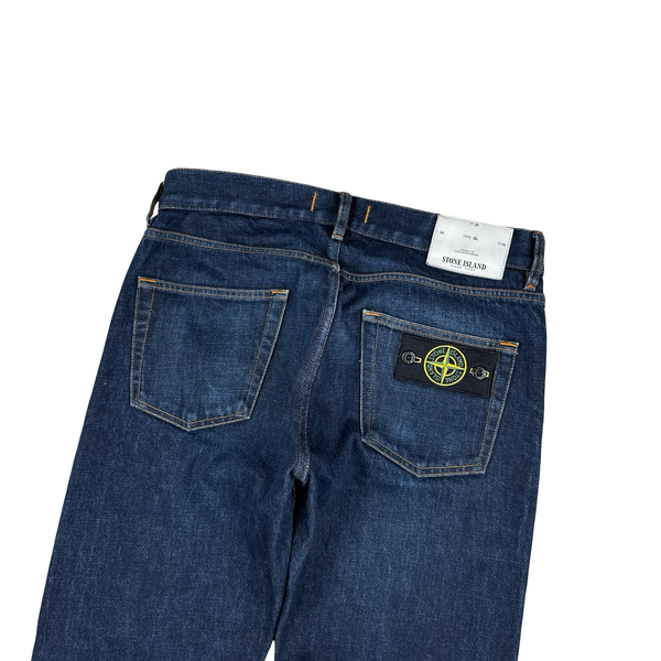 Stone Island 2017 Slim Fit Dark Denim Jeans - 30"