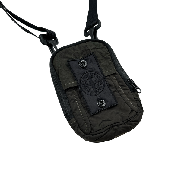 Stone Island 2019 Shadow Project Green Nylon Metal Bag