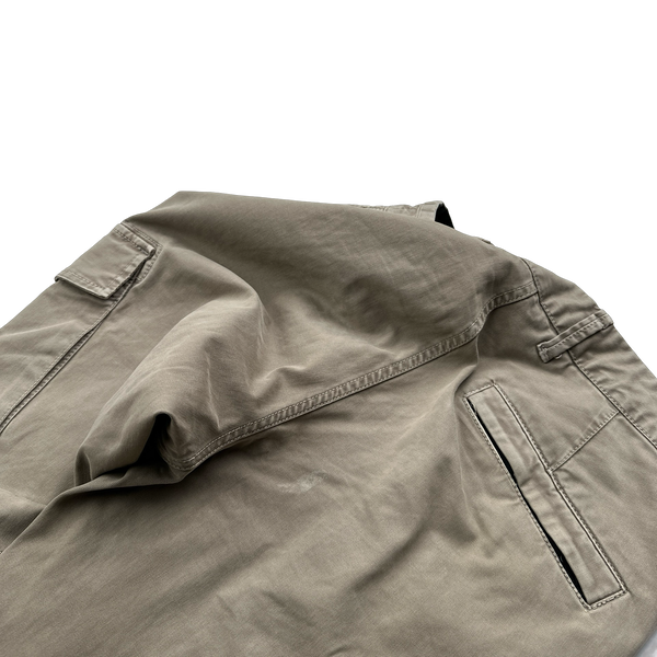Stone Island 2020 Slim Fit Brown Cargo Trousers - 29"