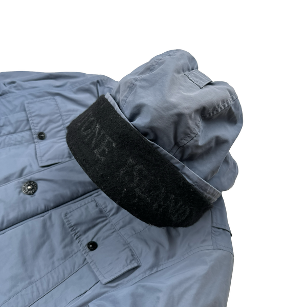Stone Island Lilac 2019 Micro Reps Primaloft Parka Jacket - Medium