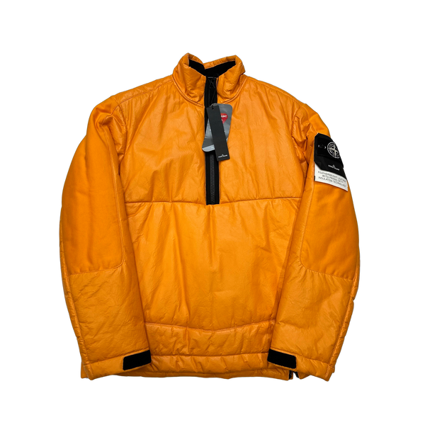 Stone Island 2017 Lightweight Leather Primaloft Lined Smock - Large