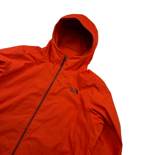 North Face Orange Quest Padded Jacket - Large