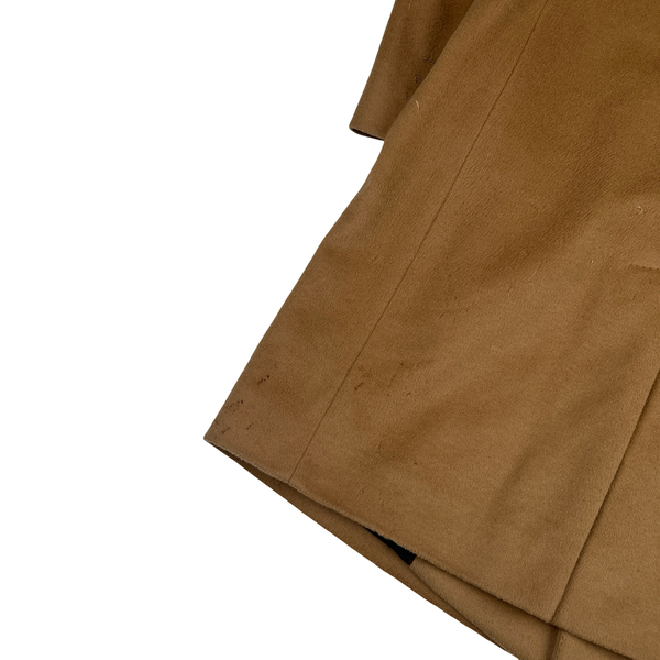 Hugo Boss Beige Cashmere Wool Blend Lined Trench Coat - Medium