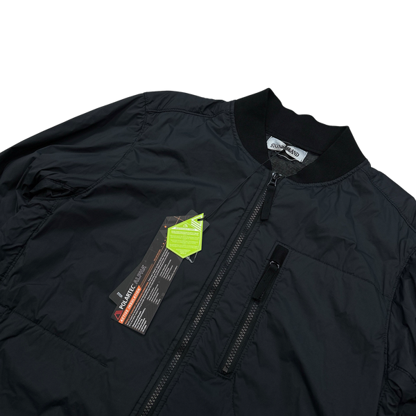 Stone Island Black Nylon Skin Touch TC Polartec Jacket - Small