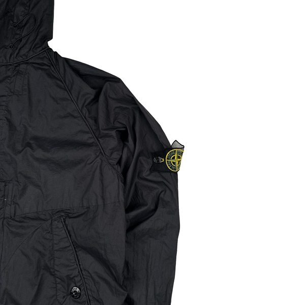Stone Island Vintage AW2000 Mesh Badge Hooded Jacket - Large