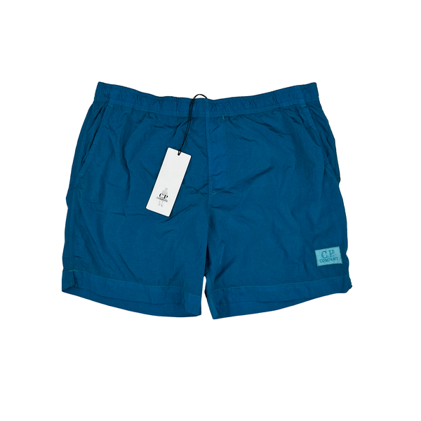 CP Company Blue Chrome Swim Shorts - Medium