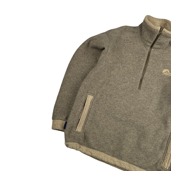 Lowe Alpine Alutian Brown Heavyweight Fleece Jumper - Small