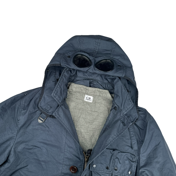 CP Company Navy Goggle MTP Liner Field Jacket - Large