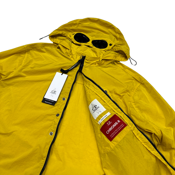 CP Company Yellow Chrome R Goggle Jacket - XXL