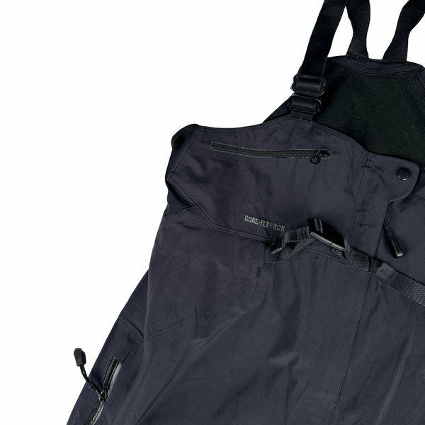 Arcteryx Black Goretex Full Leg Zip Ski Overalls - Medium