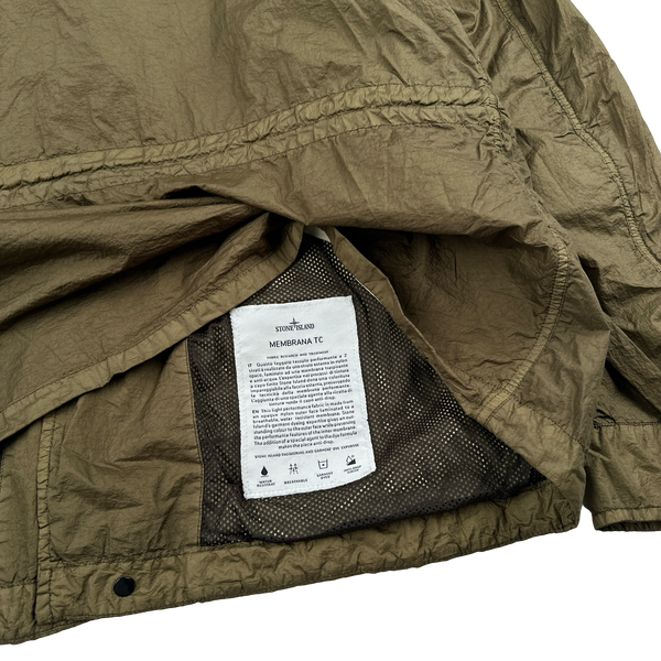 Stone Island 2013 Khaki Green Membrana TC Field Jacket - XL