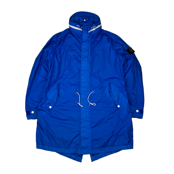 Stone Island 2013 Blue Membrana TC Parka Jacket - XL