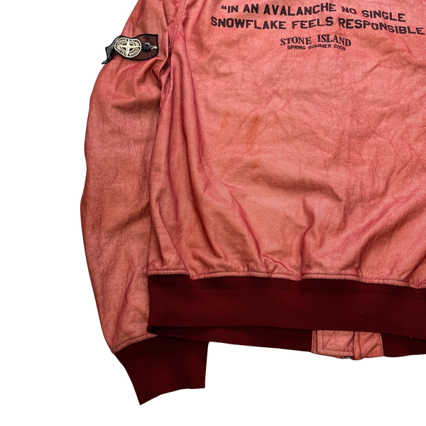 Stone Island 2008 Tyveck Snowflake Jacket - Large