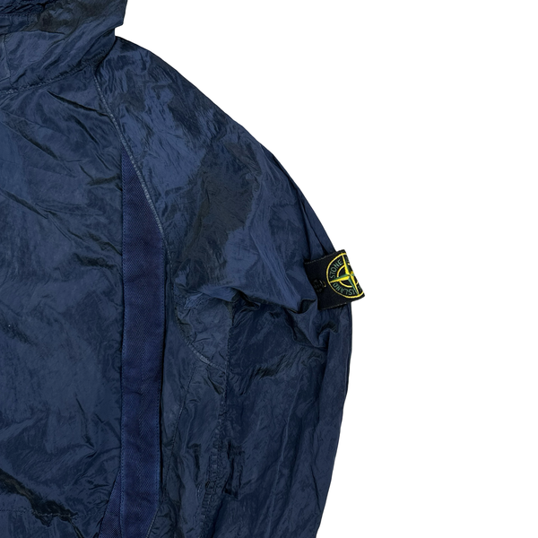 Stone Island 2010 Nylon Metal Shimmer Navy Jacket - XXL