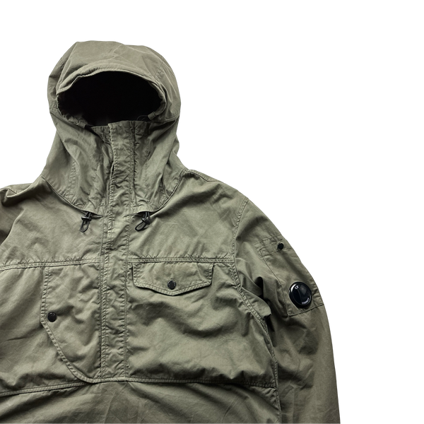 CP Company Green Pullover Smock Overshirt - XS
