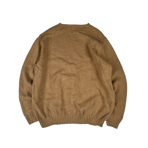 Ralph Lauren Caramel Cotton Knit - 3XL