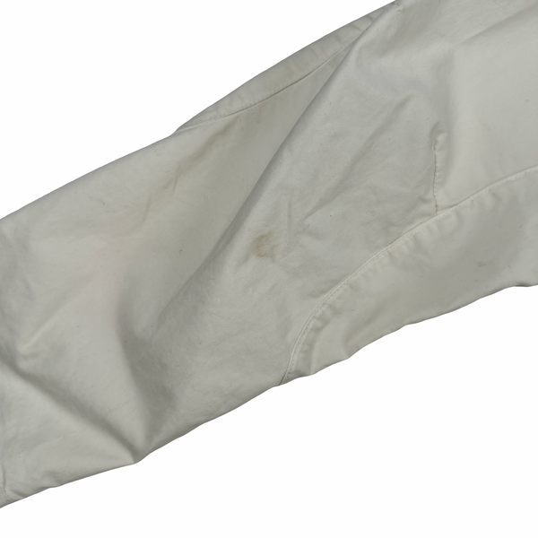 Stone Island 2020 White Thick Cotton Ghost Piece Overshirt - Large