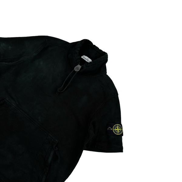 Stone Island 2018 Black Pullover Short Sleeve Jumper - Medium