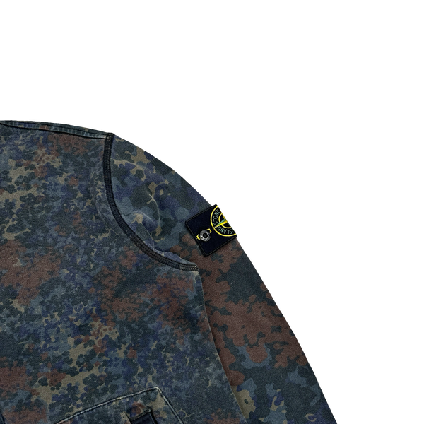 Stone Island 2013 Digital Camo Zipped Hoodie - Medium