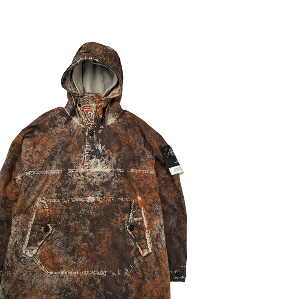 Stone Island 2019 Paintball Camo Pullover Cordura Jacket - Medium