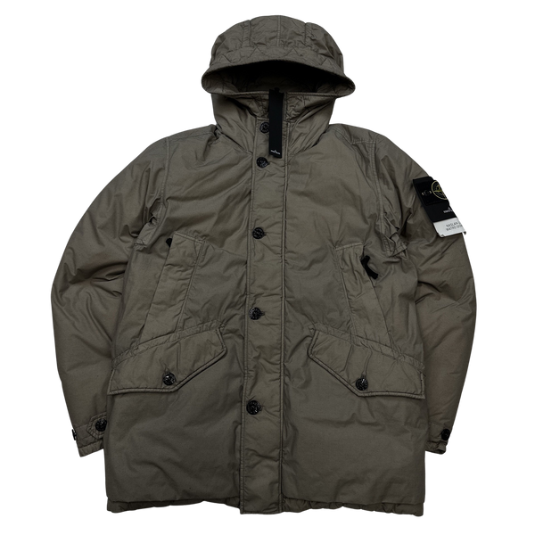 Stone Island 2021 Naslan Light Watro Down TC Parka Padded Jacket -Medium