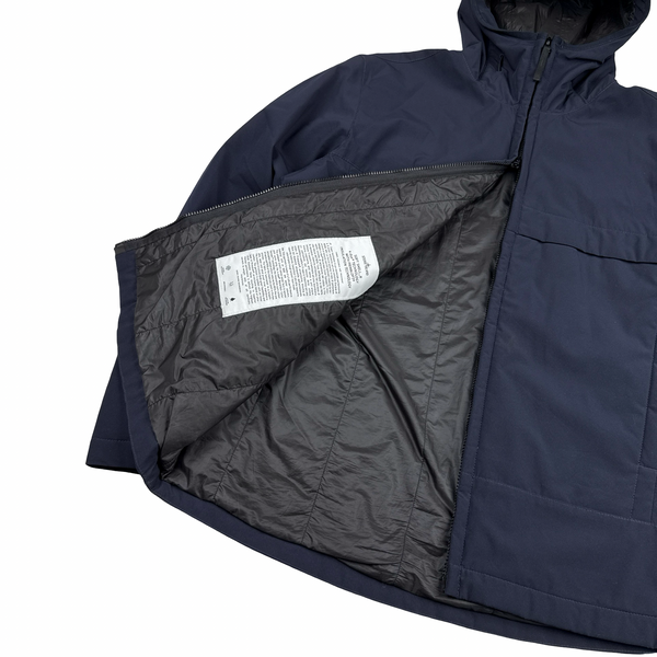 Stone Island 2022 Navy Soft Shell R Primaloft Jacket - XXL